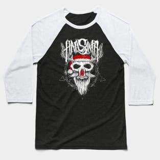 Hail Santa! Metal Baseball T-Shirt